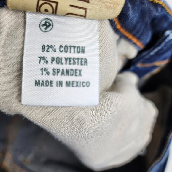 Big Star Jeans Womens 29L Blue Vintage Mid Rise Dark Wash Jeans (29x32) XSW2392 - Picture 10 of 11